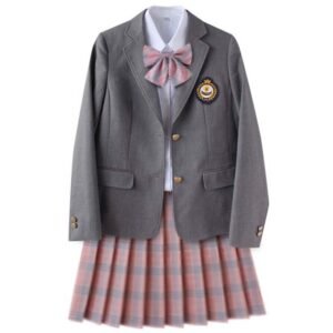 Women Professional Pleated JK Suit School Class Uniform