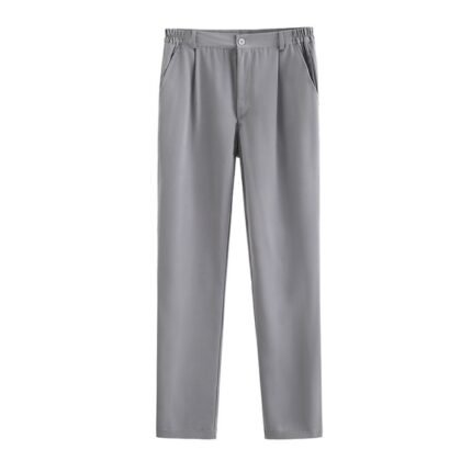 Men High School Student Class Uniform Straight Pants