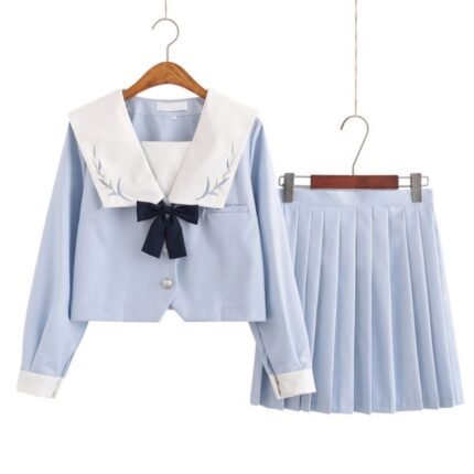 Netflix Japanese Student JK Uniform Deformed Lapel Sailor Suit