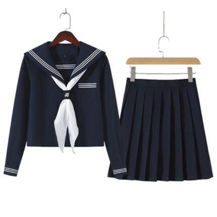 Female Japanese Style High School Student JK Sailor Uniform