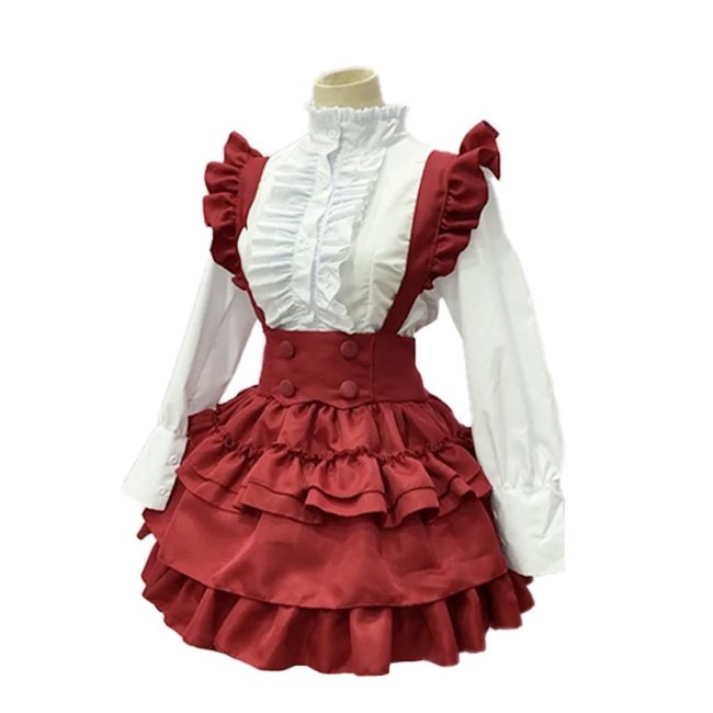 Women Girl Lolita Punk Gothic Skirt Layer Cake Skirt