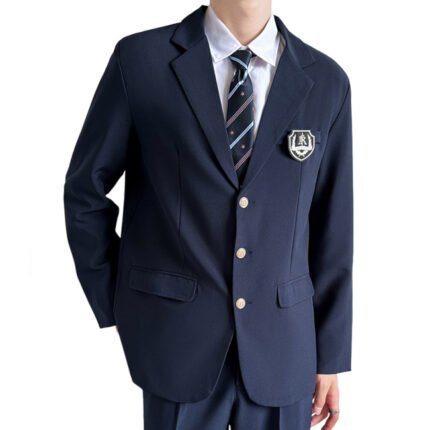 Japanese Student Uniform Men Handsome casual Suit Jacket