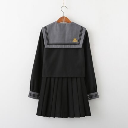 Japanese High School Uniform Student Girls Cute Sailor JK Costumes Suits
