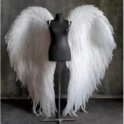 Model Walk Show Angel wings Studio Photography Modeling Props White Large Angel wings