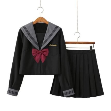 Japanese High School Uniform Student Girls Cute Sailor JK Costumes Suits