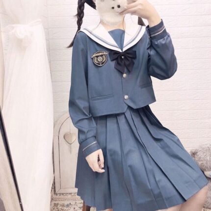 Mercury Mark Orthodox Japanese School JK Sailor Uniform Class Students uniform