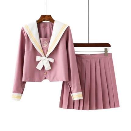 Kawaii Hazuki Japanese Orthodox JK Uniform Kansai Lapel Sailor Uniform