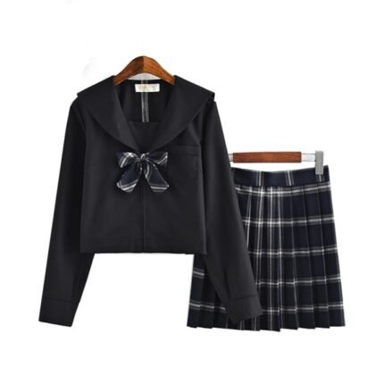 Japanese School Girls Sailor Uniform Student Orthodox JK Clothing