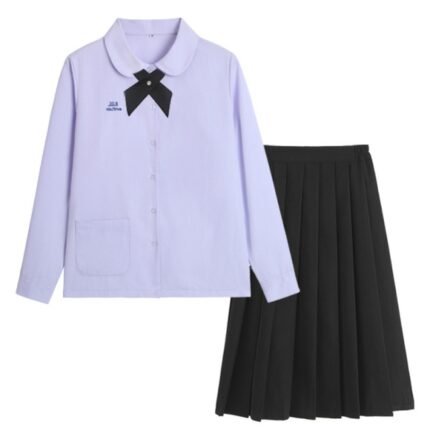 Thai Summer School Uniform Black Dress Suit