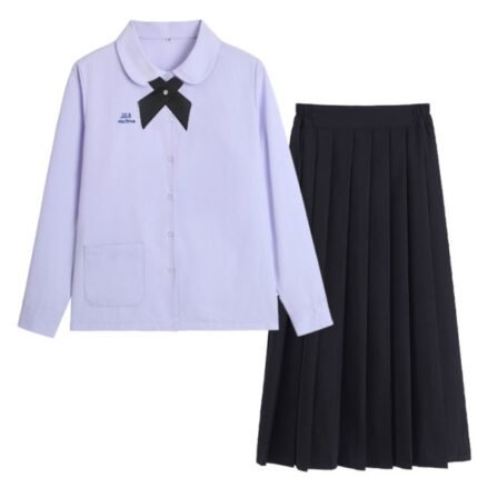 Thai Summer School Uniform Black Dress Suit