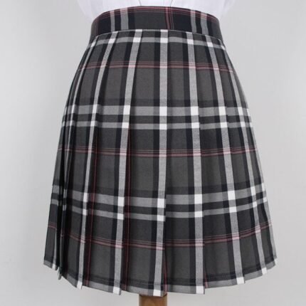 Japanese Preppy Style School Girls Uniform Skirt Plaid Pleated JK Short Skirt