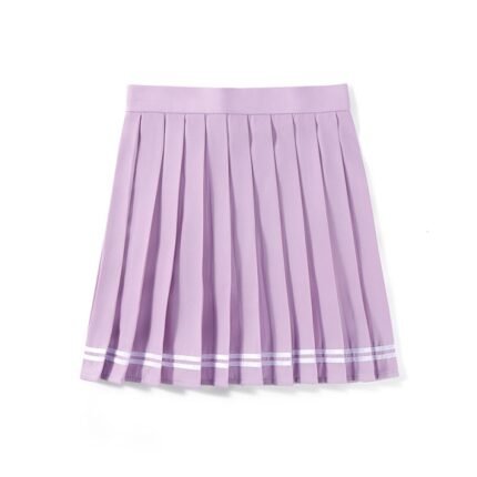 Japanese School Girls Uniform Skirt Sweet Candy Color Pleated Short Skirt
