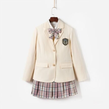 Japanese School Girl JK Uniform Blazer Female College Style Jacket Suits