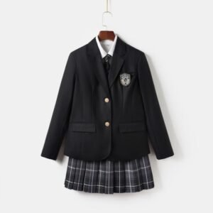 Japanese School Girl JK Uniform Blazer Female College Style Jacket Suits