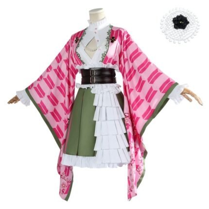 Cosplay Anime Costumes DEMON SLAYER KANROJI MISURI Outfits Suits