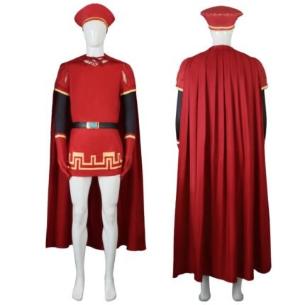 Halloween Monster Shrek COS Costume 4D Lord Maximus Farquaad Cosplay Costume