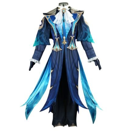 Game Neuvillette Cosplay Costume for Men Women Adult Anime Outfit Halloween Party