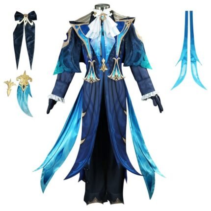 Game Neuvillette Cosplay Costume for Men Women Adult Anime Outfit Halloween Party