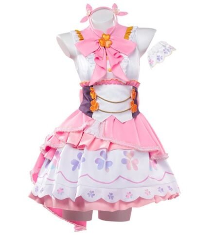 AnimeGame Identity V Halloween Cosplay Costumes Lily Barriere Kawaii Pink Dress