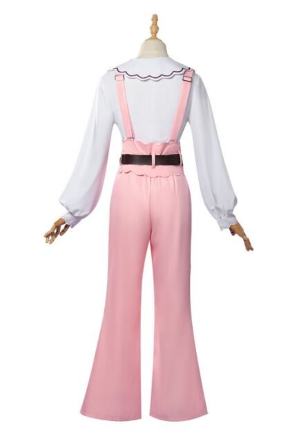 Anime Project Sekai Colarful State Cosplay Costume Women Pink Casual Jumpsuit Set