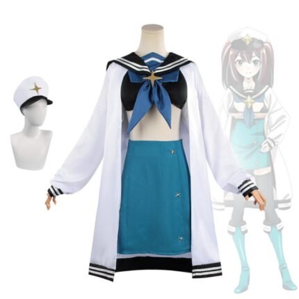 Magical Girls Anime Loco Musica Cosplay Costume Halloween JK Sailor Dress