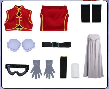Gintama Kagura Cosplay Costume Anime Outfit Japanese Dress for Women
